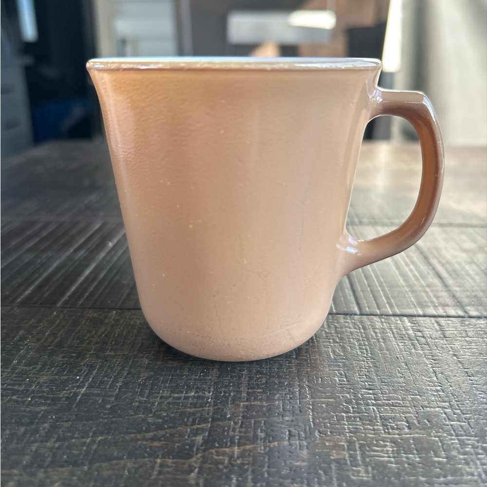 Vintage Corning Almond Tan Coffee Mug